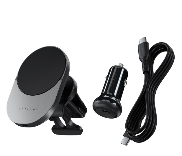 Satechi Bezprzewodowa ładowarka samochodowa Qi2 15W z MagSafe SATSTQ2CCM - 1358258 - zdjęcie 4